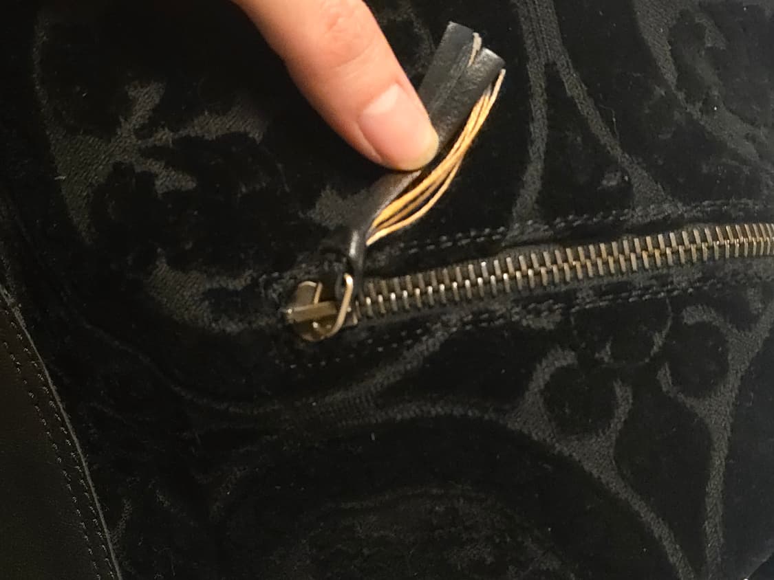 미우미우 miumiu 벨벳 라이딩부츠 37 상품이미지7