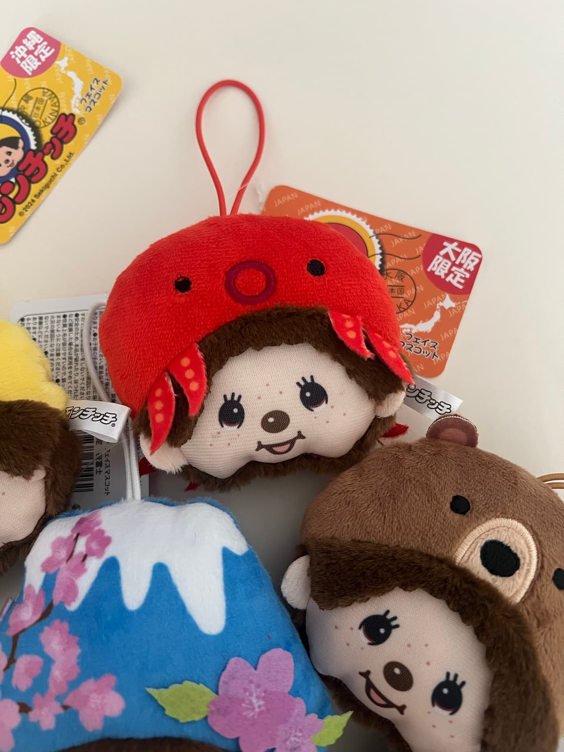 몬치치 키링 몬치치 페이스 키링  상품이미지4