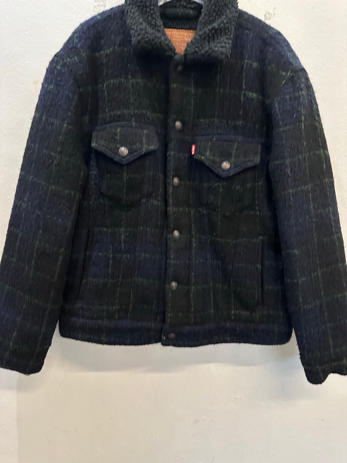 Levi’s heavy weight wool trucker 상품이미지3