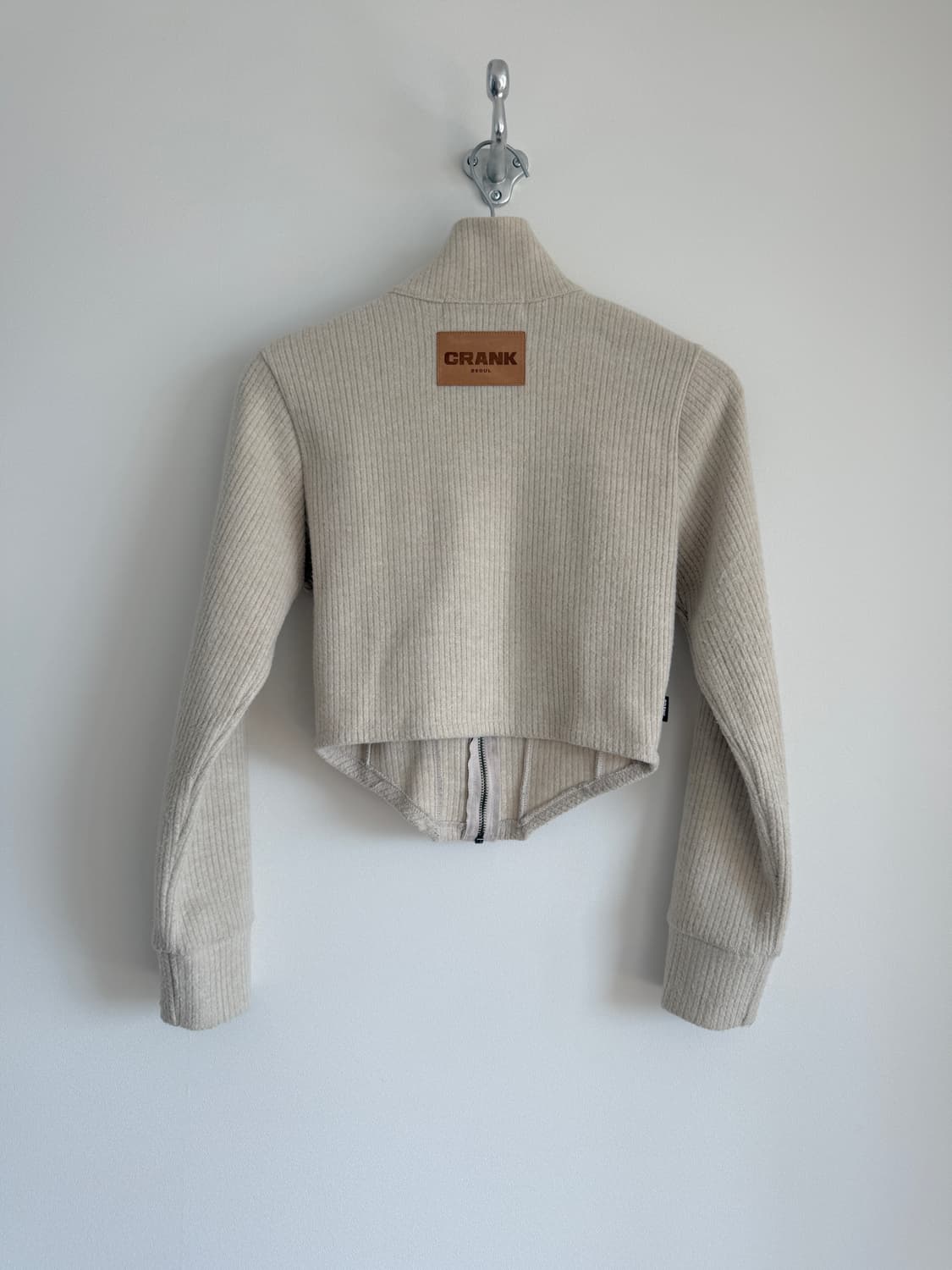 CRANK 니트 집업 상품이미지3