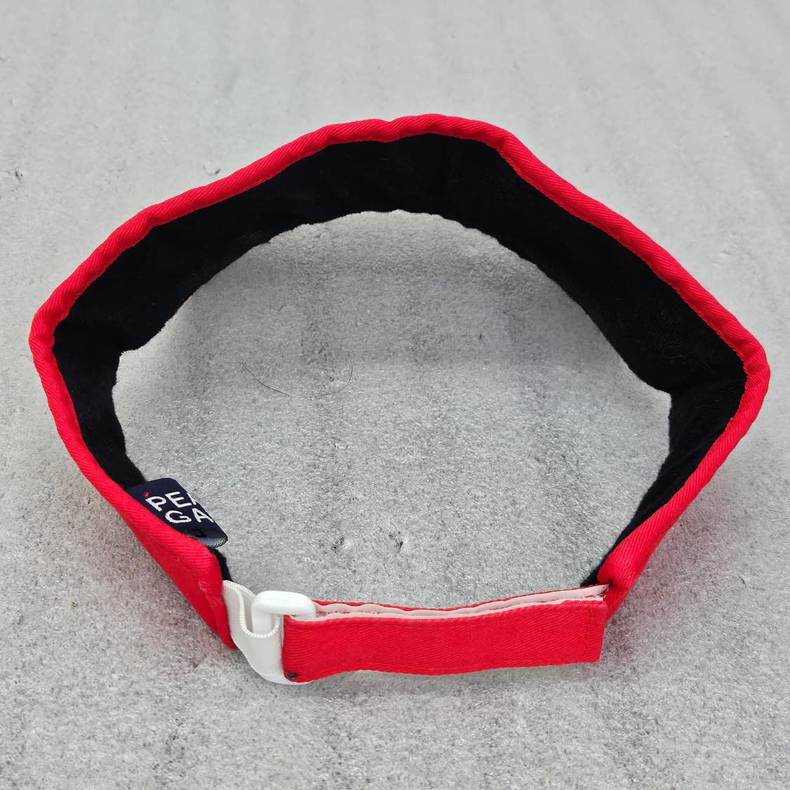 매력적인 레드 색상의 파리게이츠 골프 썬캡 상품이미지5