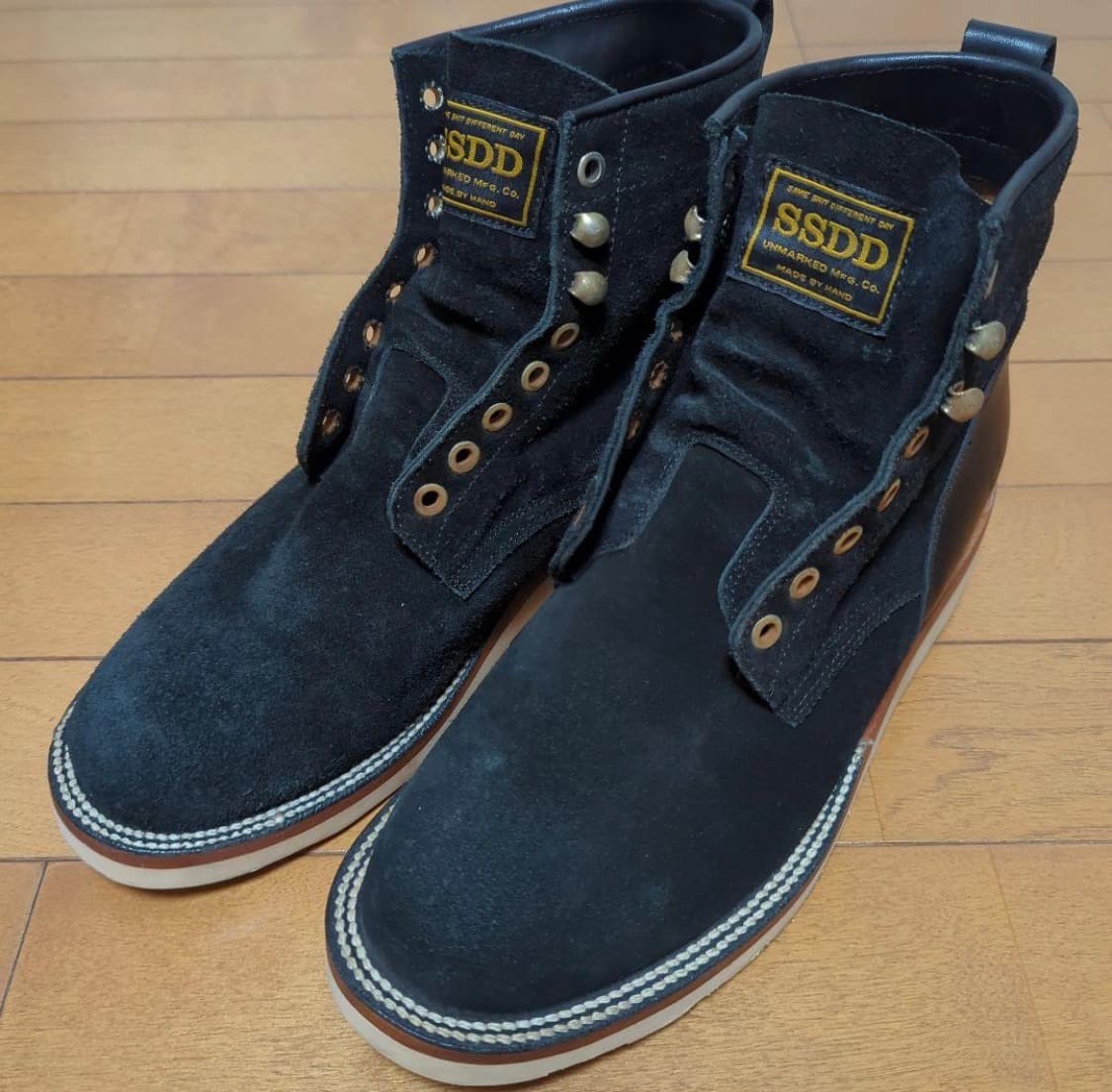 FUCT SSDD x UNMARKED 헤비 부츠 - 블랙 상품이미지1