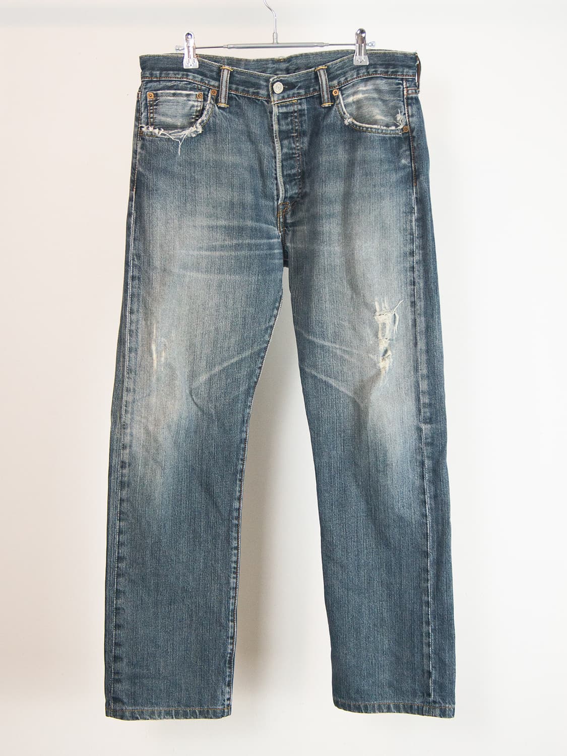 Levis (리바이스) 501 스트레이트 데님 팬츠 상품이미지5