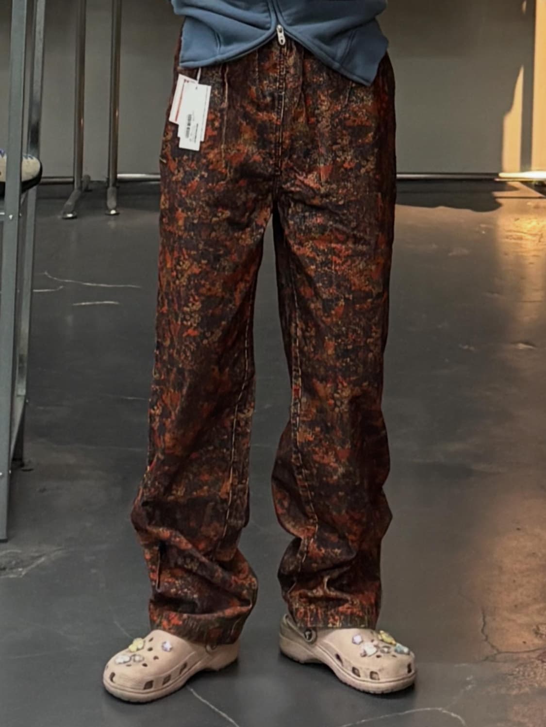 디스이즈네버댓 코듀로이 플로럴 팬츠 A3451 상품이미지1