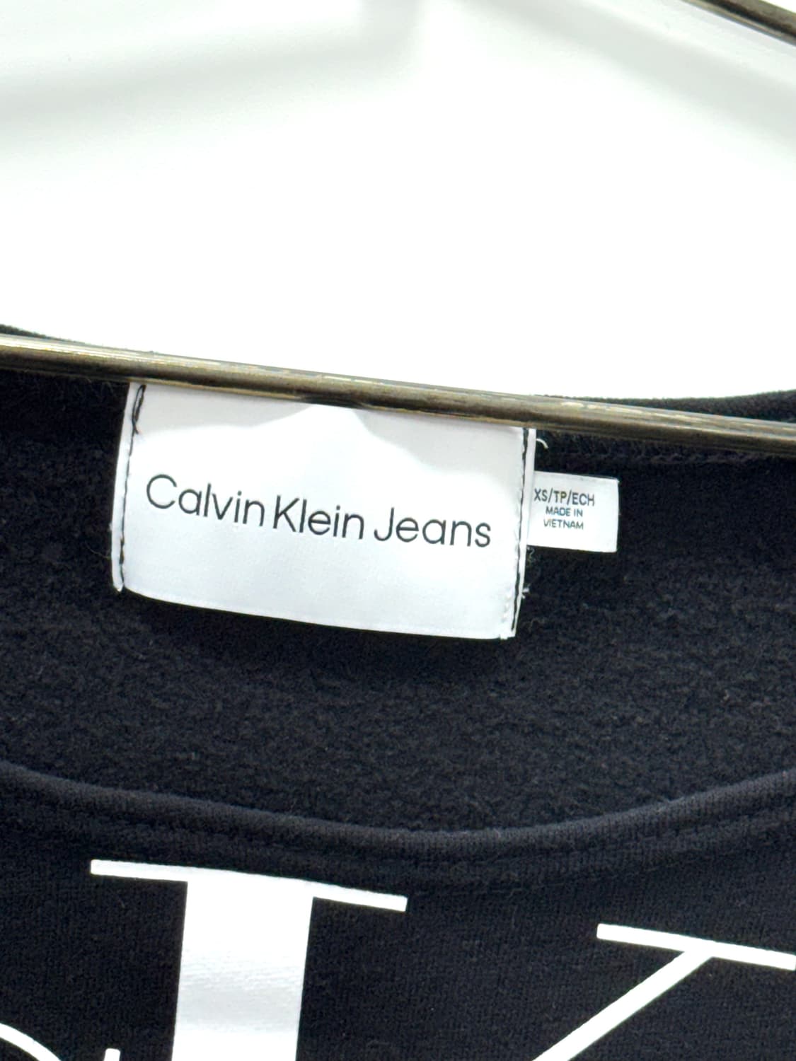 CK 크롭 커스텀 오프숄더 상품이미지4