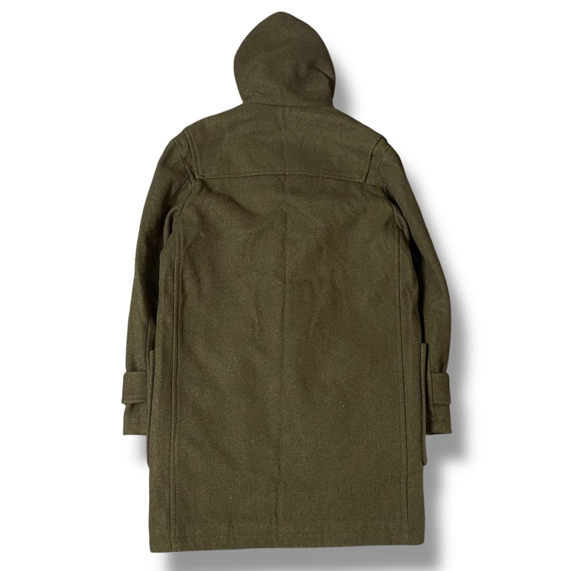 A' TAILOR 울 혼방 카키 더플 코트 M 상품이미지2
