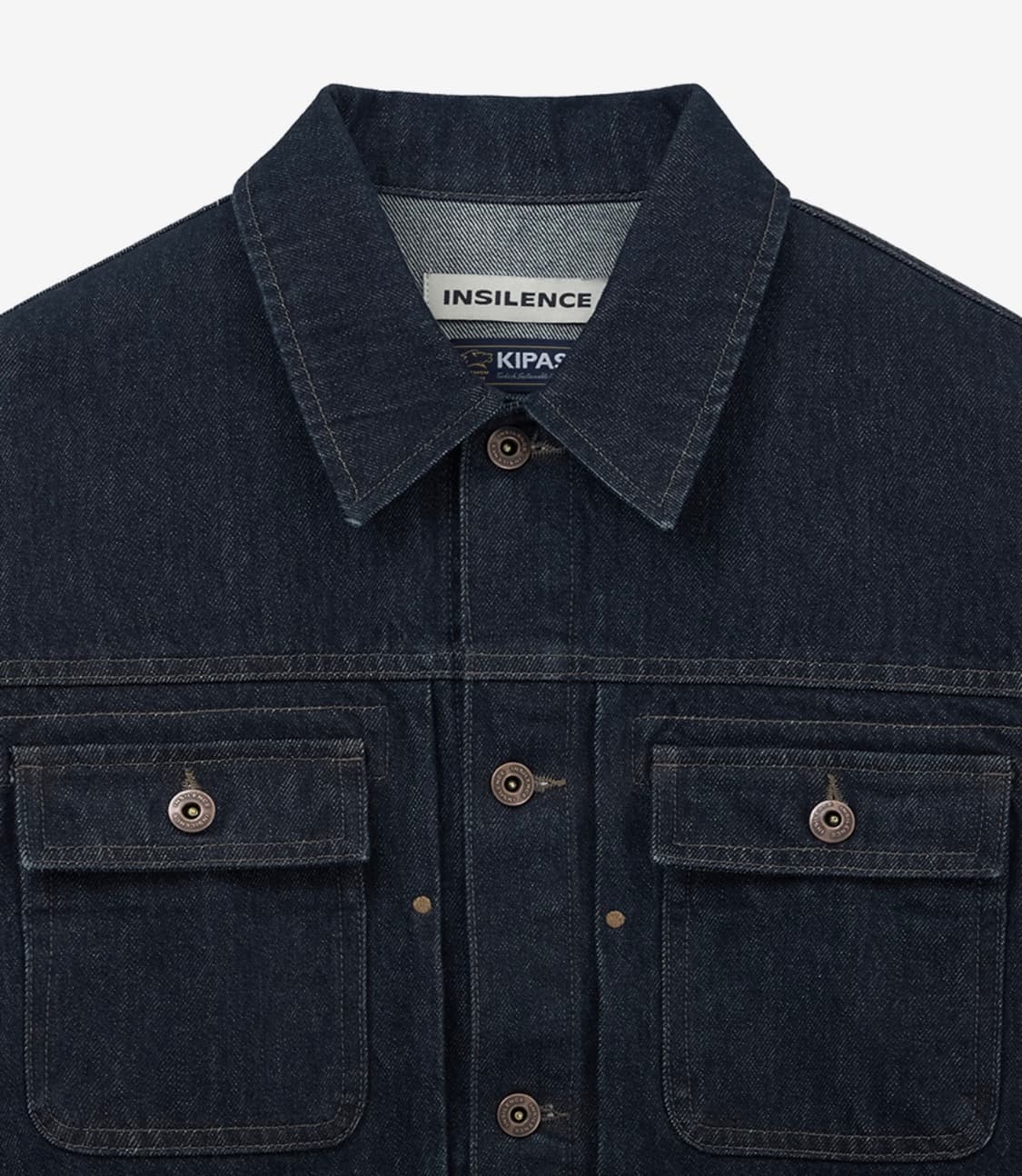 인사일런스 TYPE-2 트러커 자켓 RINSED L사이즈 상품이미지2