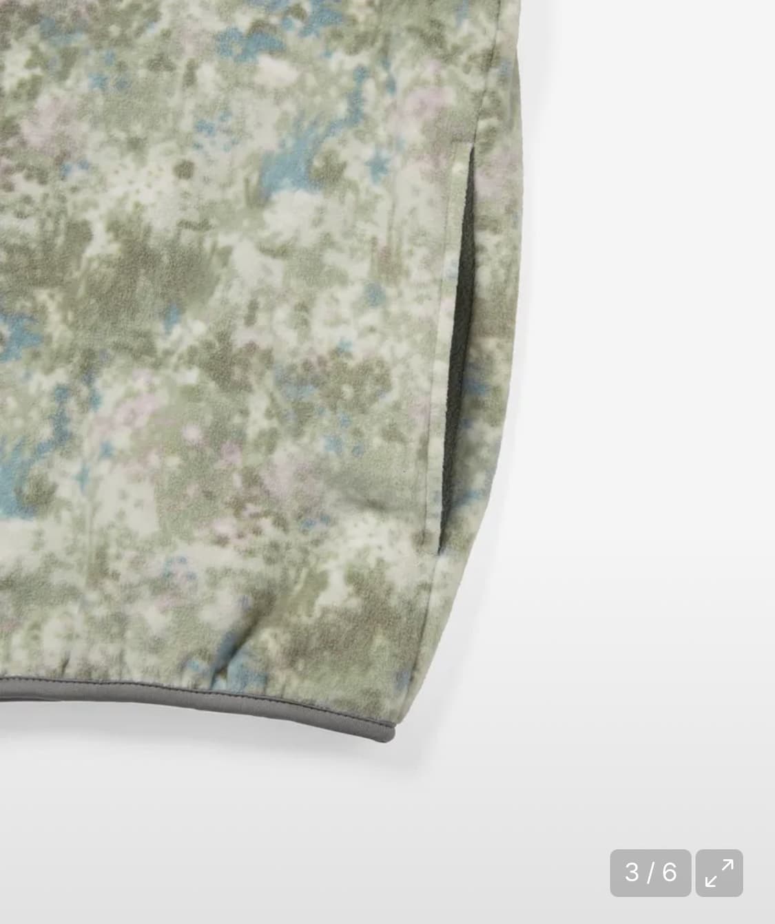 디스이즈네버댓 플리스 풀오버(S) Floral ivory 상품이미지3