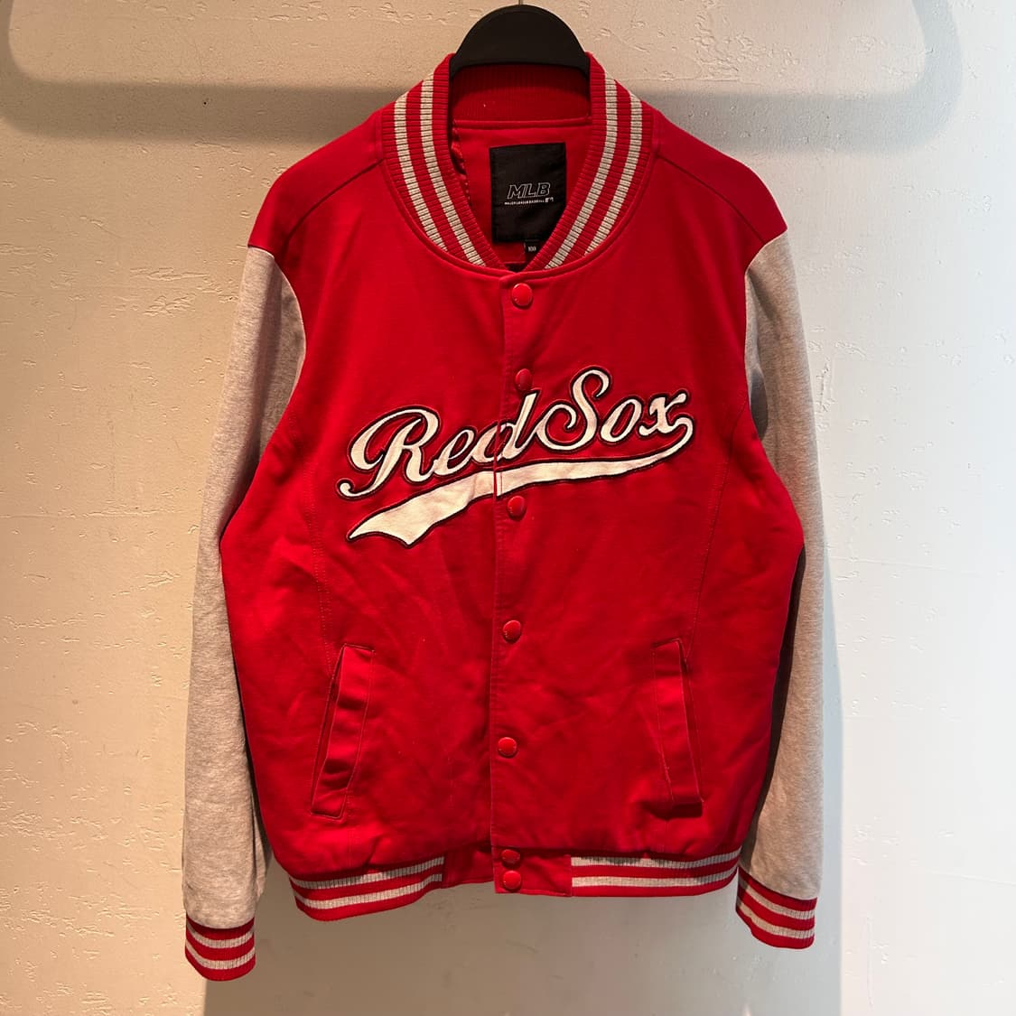MLB Red Sox Cotton Jersey Jacket 상품이미지2