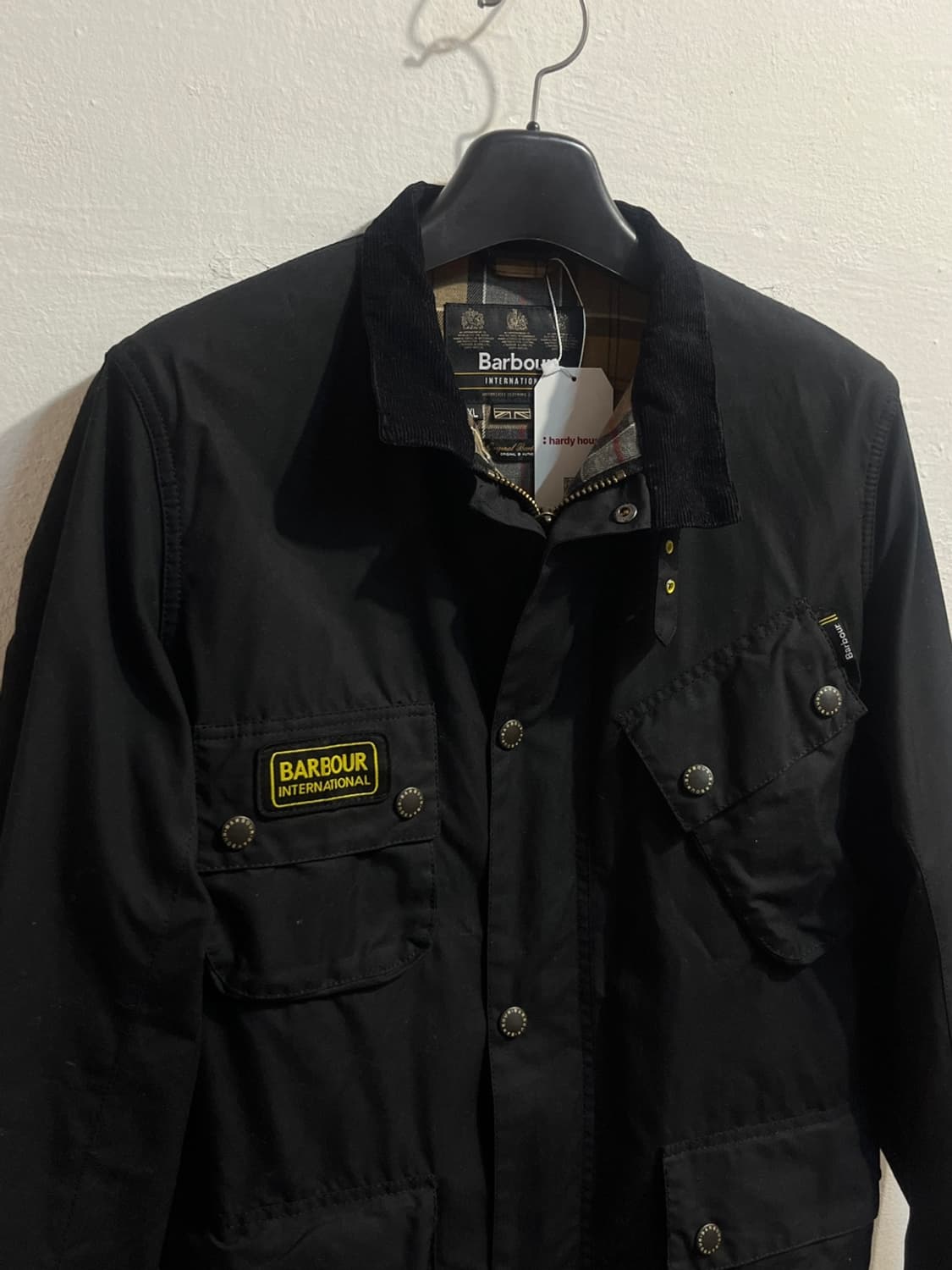 바버 인터내셔널 슬림 왁스 자켓 상품이미지3