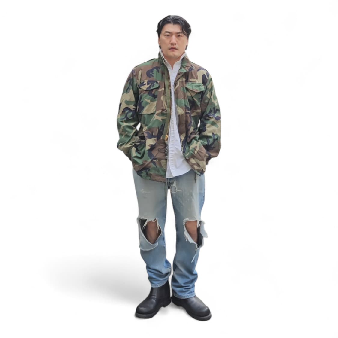 미군 M65 야상 필드 자켓 M M0115 상품이미지1