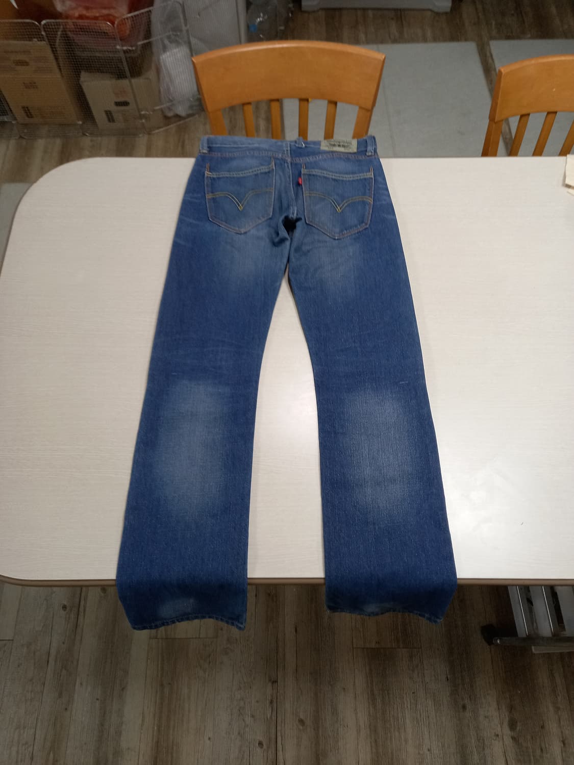 30 리바이스523 워싱 이자 리페어진 30-236 상품이미지2