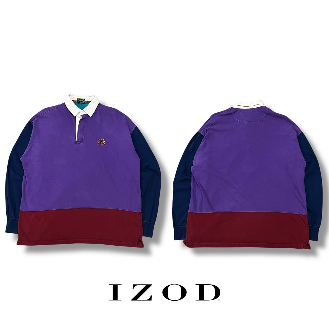 IZOD 배색 럭비티 s07294 상품이미지1