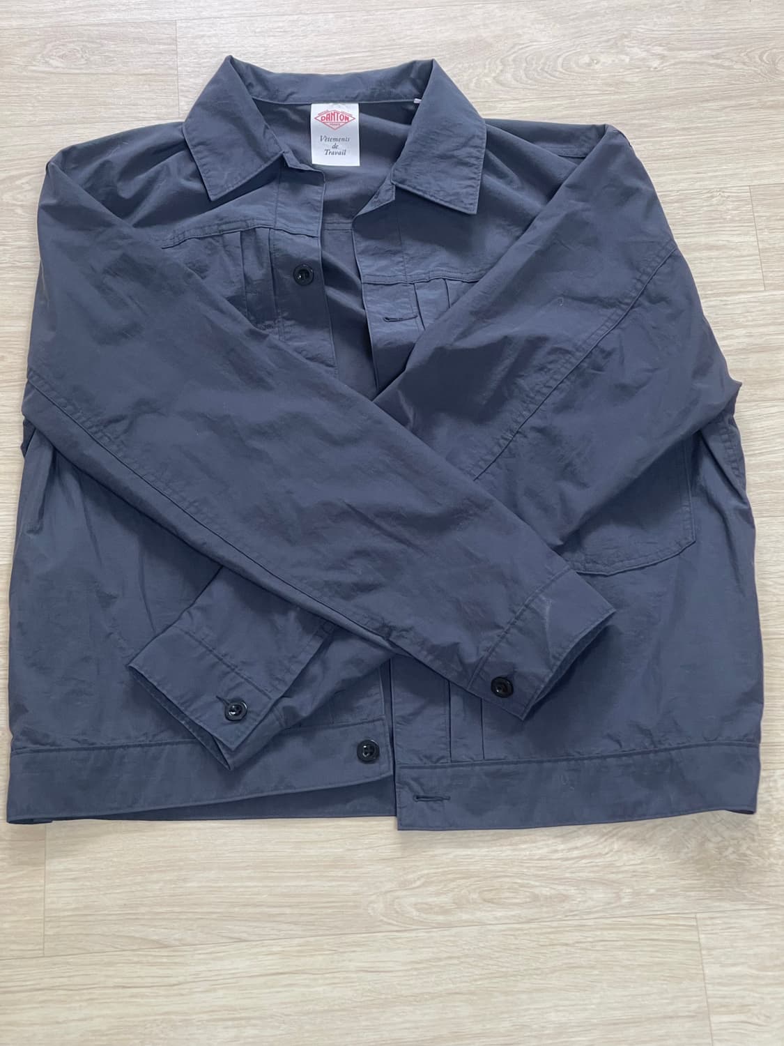 단톤 1세대 데님자켓 형태의 나일론 자켓 상품이미지2