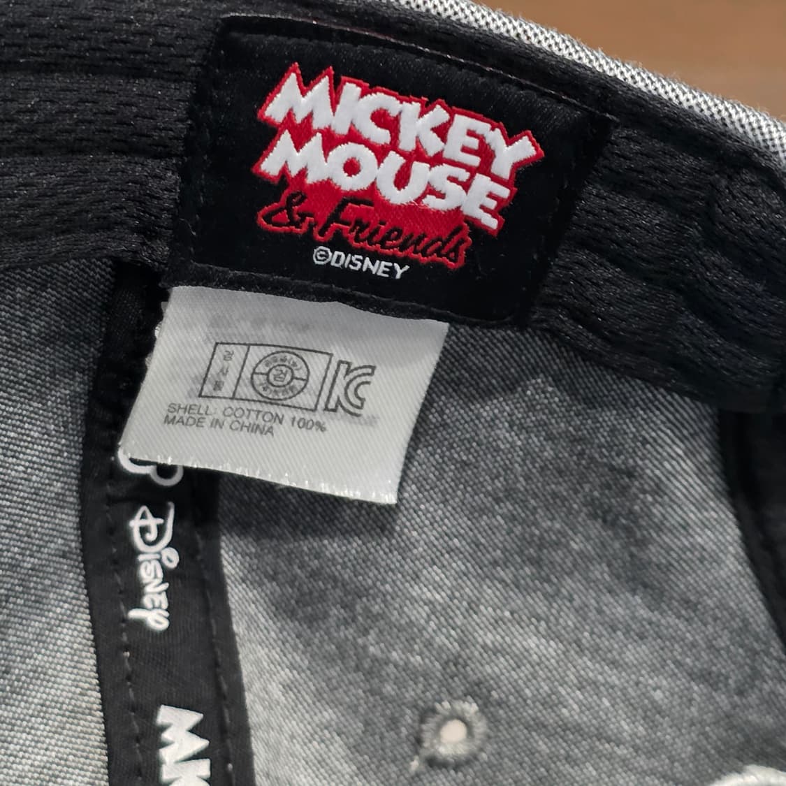 L5-4:디즈니 미키마우스 그레이 스냅백(56-59) 상품이미지9