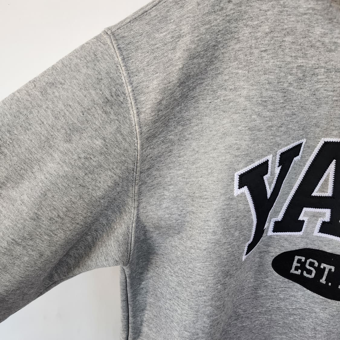  YALE 그레이 후드티 상품이미지3