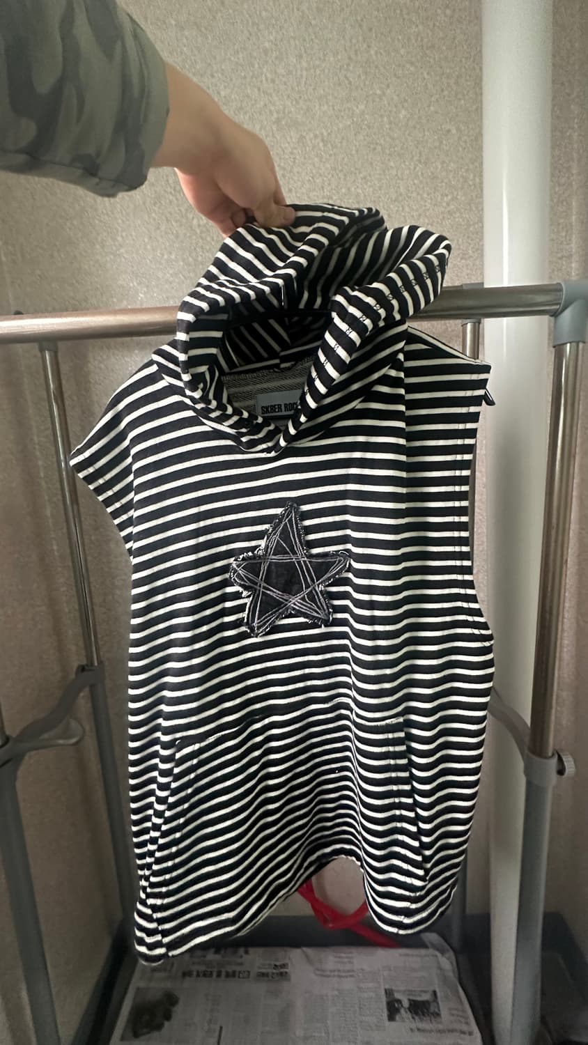 Sk8er roxk hoodie vest 상품이미지1