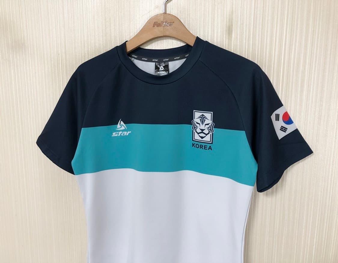 스타(star)스포츠 한국고등학교축구연맹 국대트레이닝셔츠 90 상품이미지7