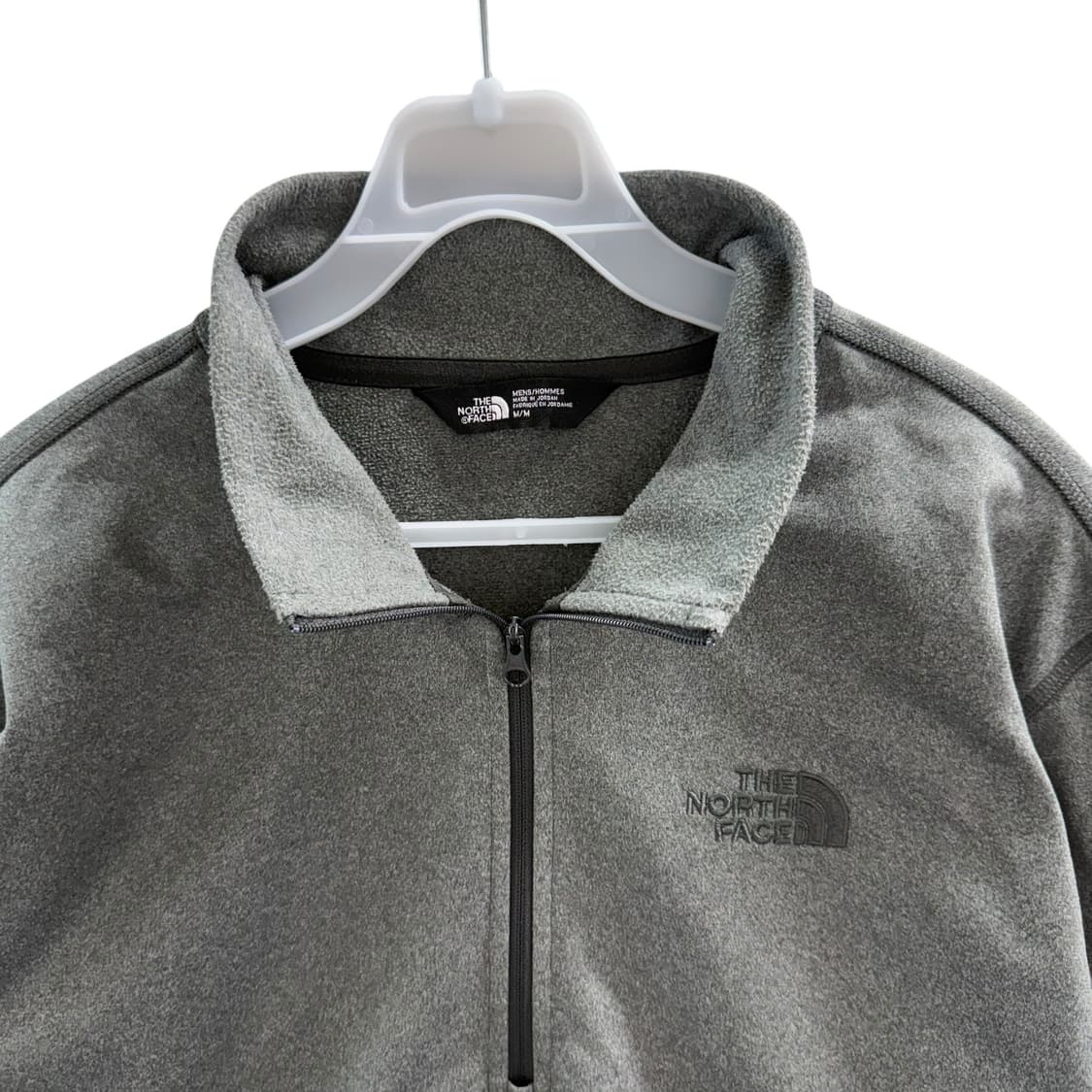 [M] 노스페이스 그레이 반집업 상품이미지5