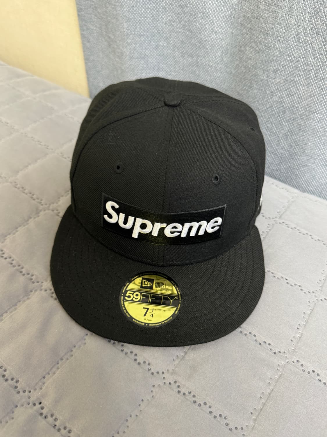 슈프림 본즈 박스로고 뉴에라 블랙  상품이미지3