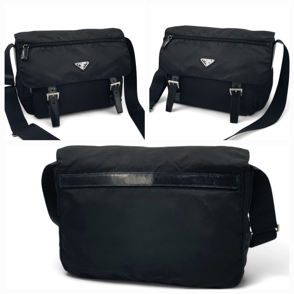 프라다 리나일론 투버클 메신저백 크로스백 숄더백 B6671 상품이미지2