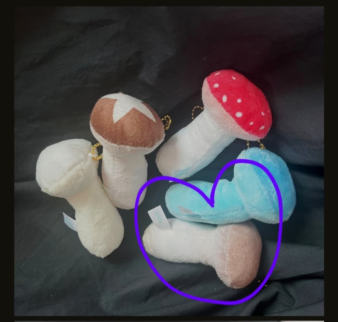 새송이 버섯 키링🍄 상품이미지2