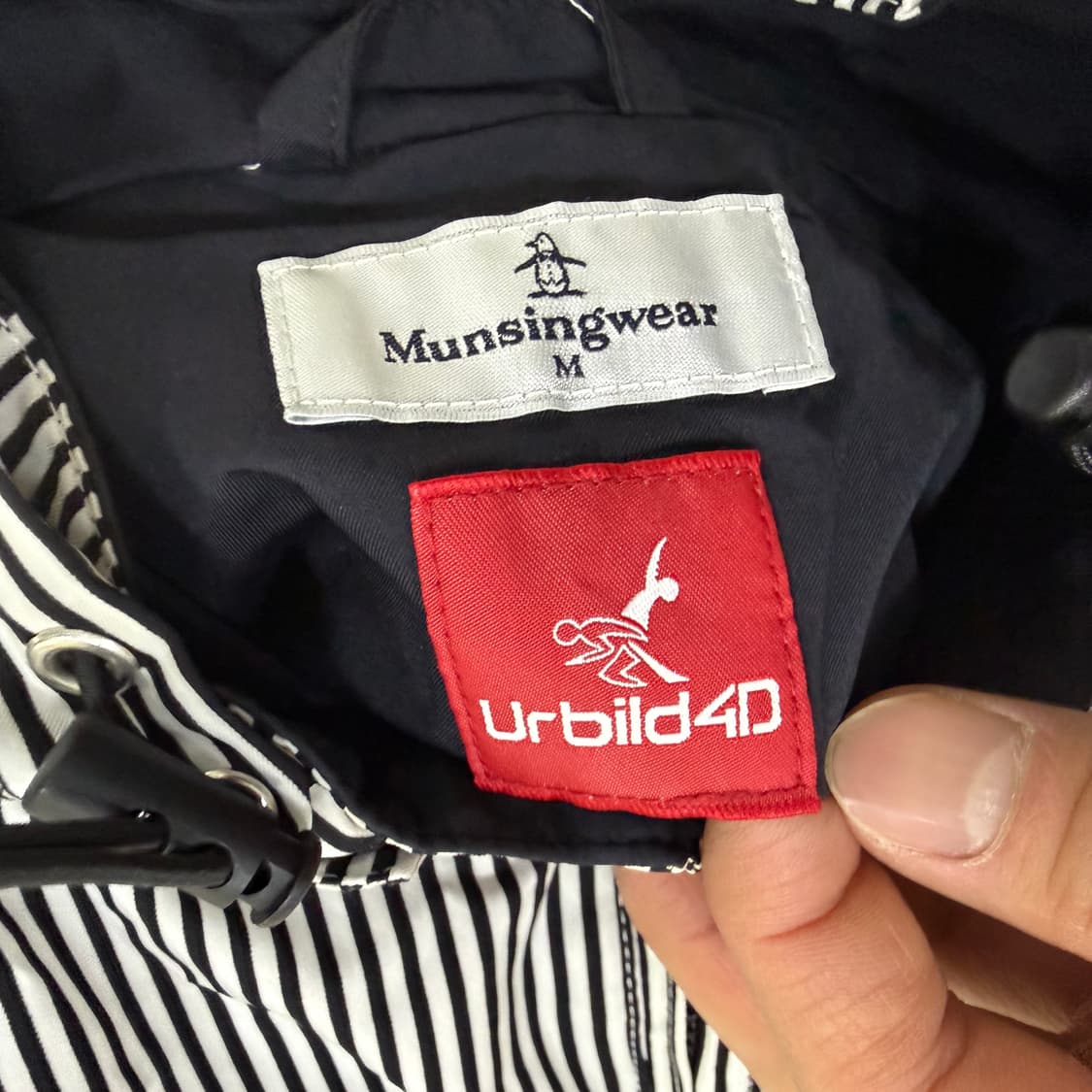 M 먼싱웨어 골프 롱 레인 자켓 0130T1 상품이미지3