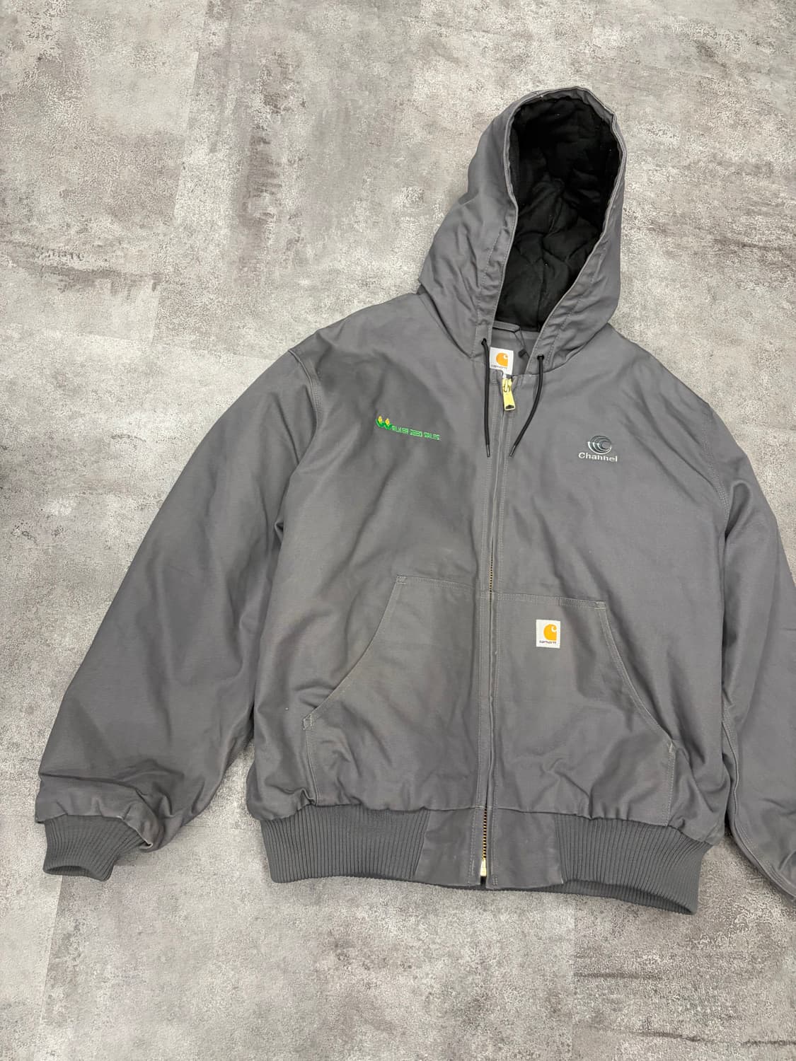 칼하트 덕액티브 자켓 GVL 상품이미지2