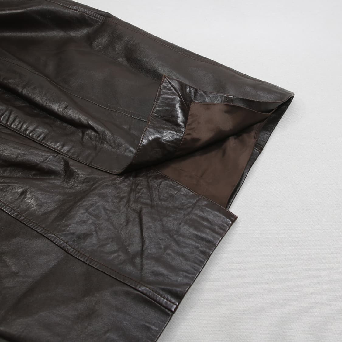 Krizia 양가죽 스커트 (여성용 26.5) 상품이미지6