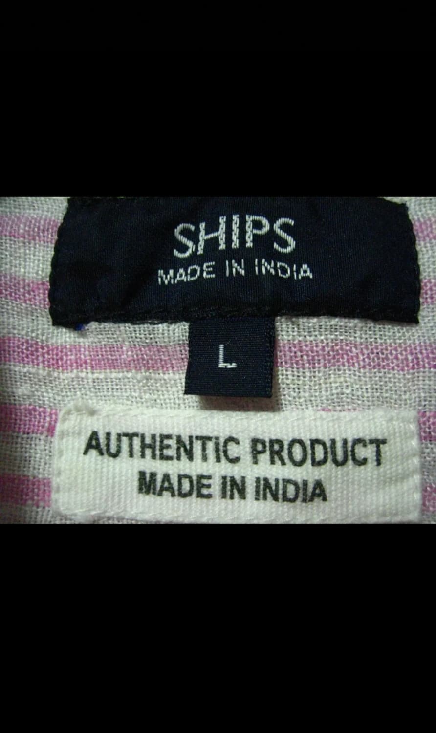 [판매] Ships India Linen Shirts 쉽스 린넨 셔츠 상품이미지4