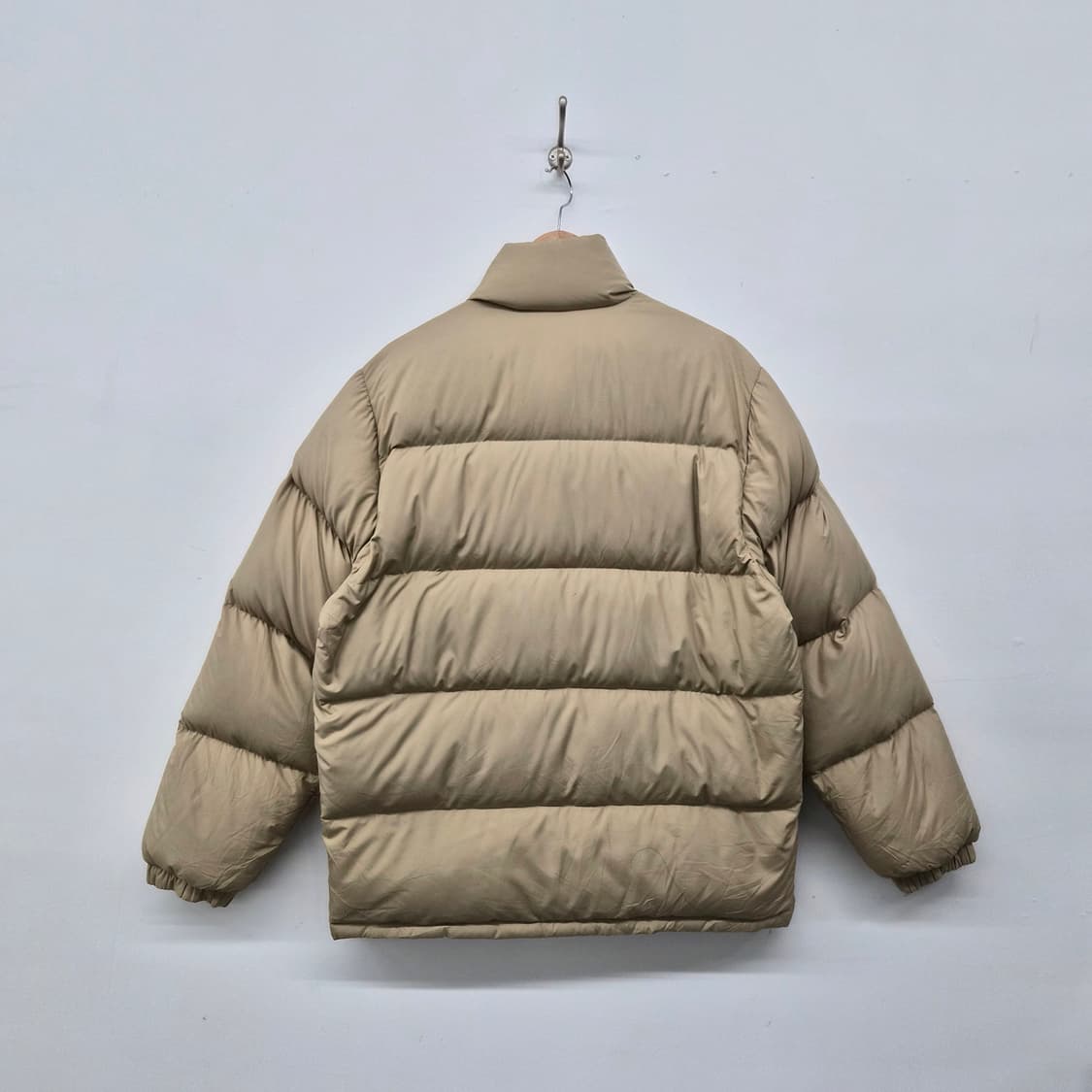 컨버스 베이지 패딩 점퍼 여성 M 상품이미지7