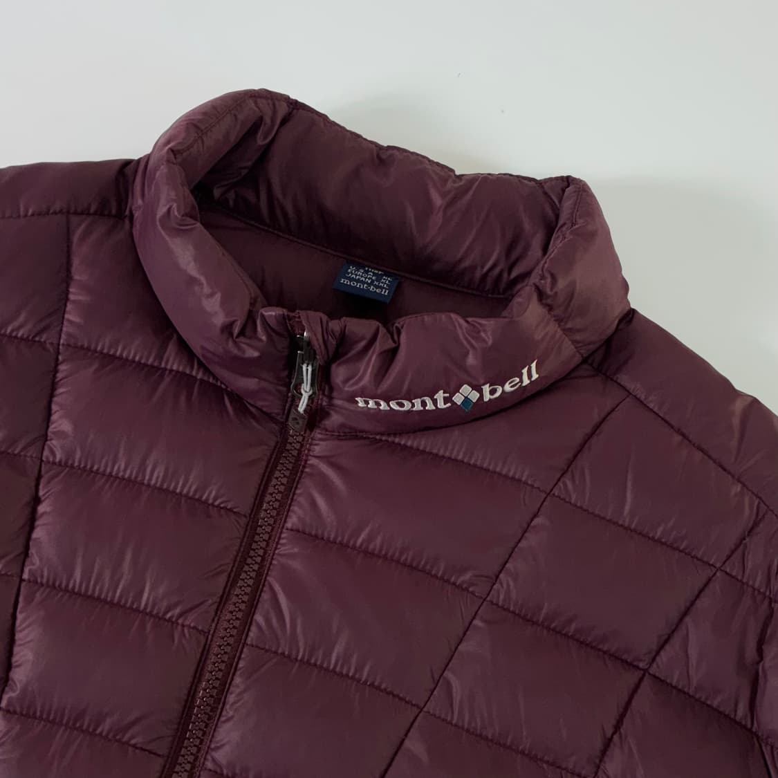 Montbell  몽벨 할로우 EX800 버건디 패딩 자켓 상품이미지3