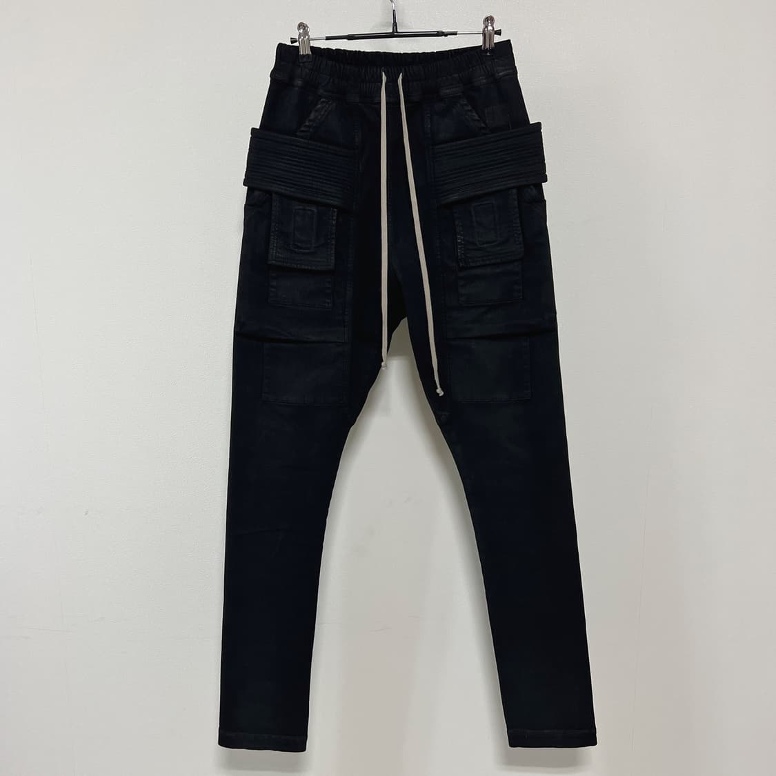 릭오웬스 23FW 다크쉐도우 태권도 카고 팬츠 블랙 SBB 상품이미지1