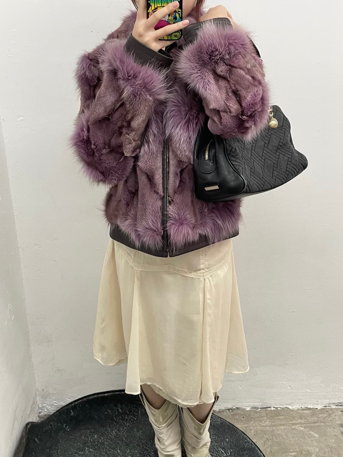 발렌시아가 00s 퀼팅 체인 보스톤백 상품이미지5