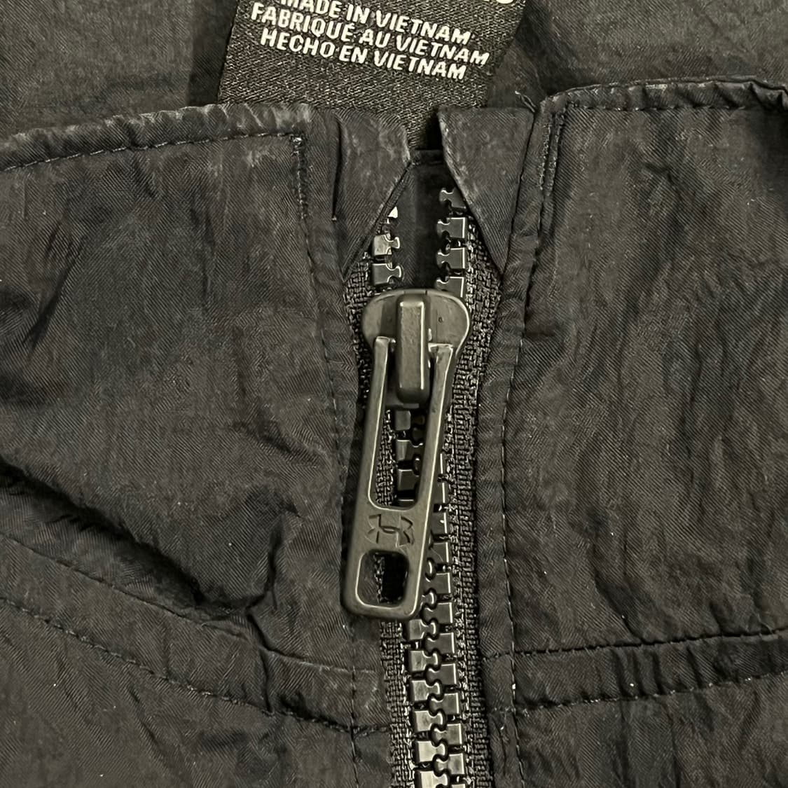 [정품/2XL] 언더아머 블랙 화이트 바람막이 자켓 b15 상품이미지7