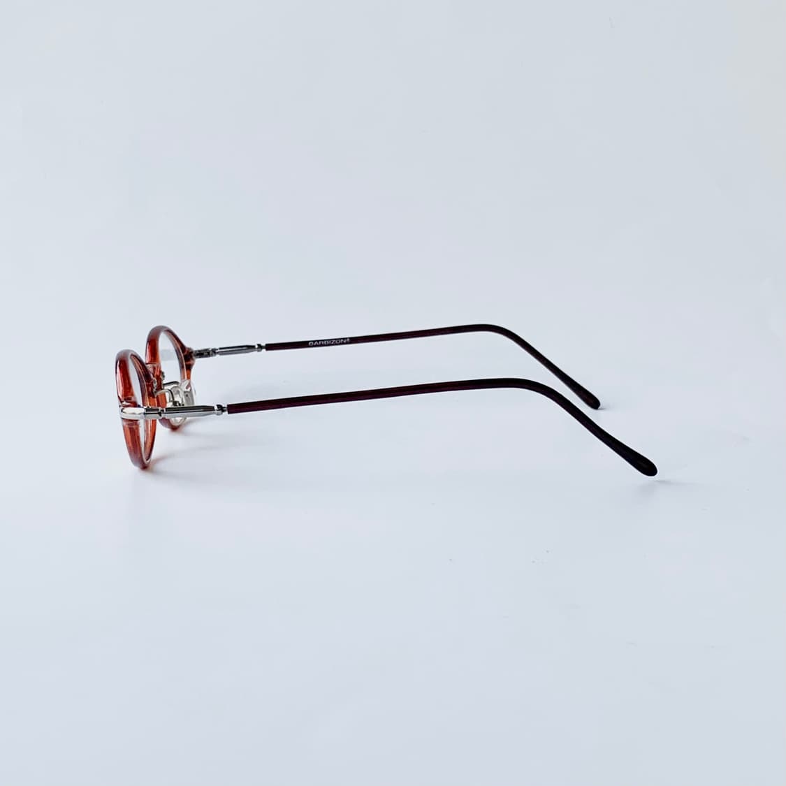 785 데드스탁 픽키 빈티지안경 소형 라운드 초경량 오벌 뿔테 상품이미지4