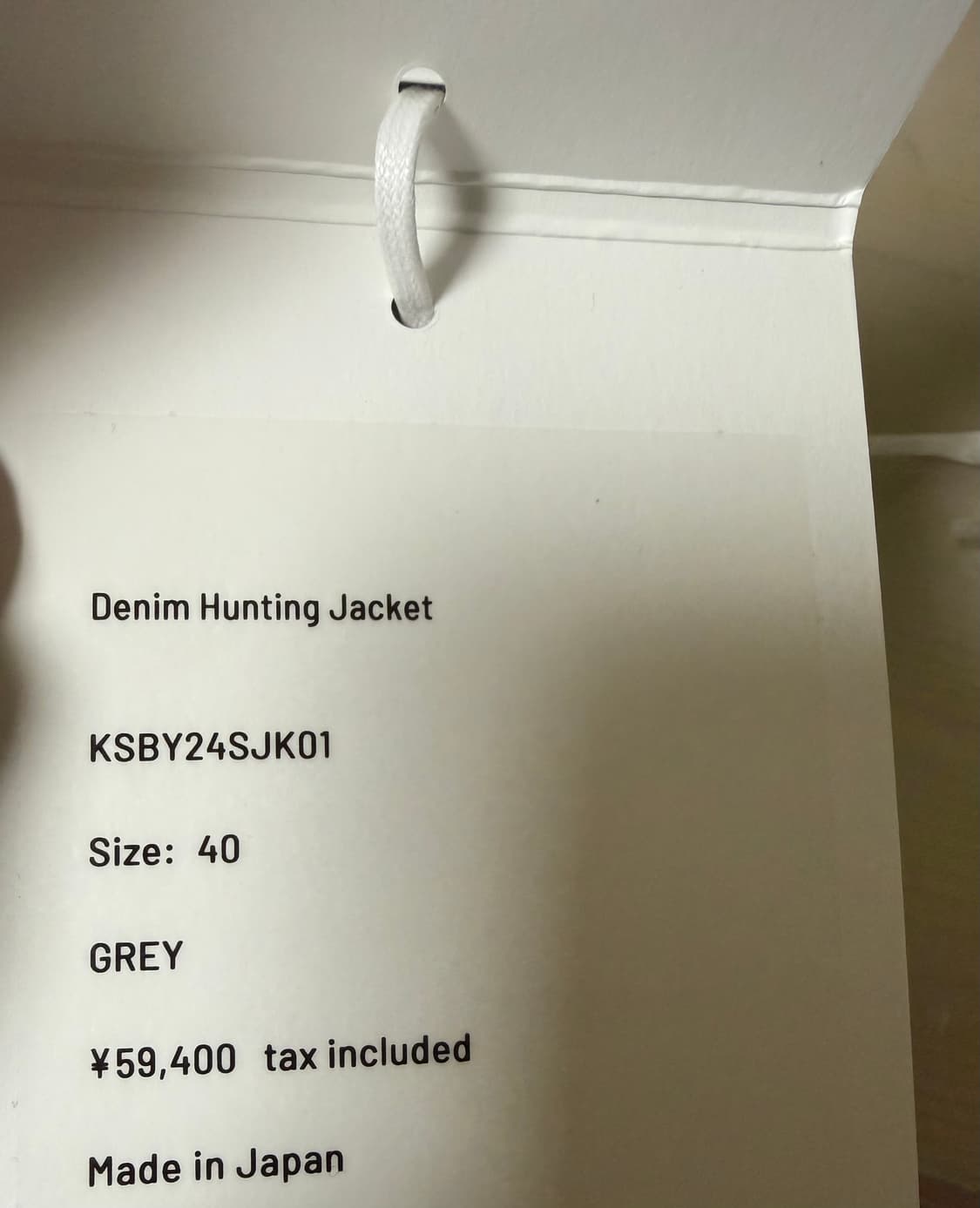 캡틴선샤인 뷰티앤유스 별주 데님 헌팅자켓 상품이미지2