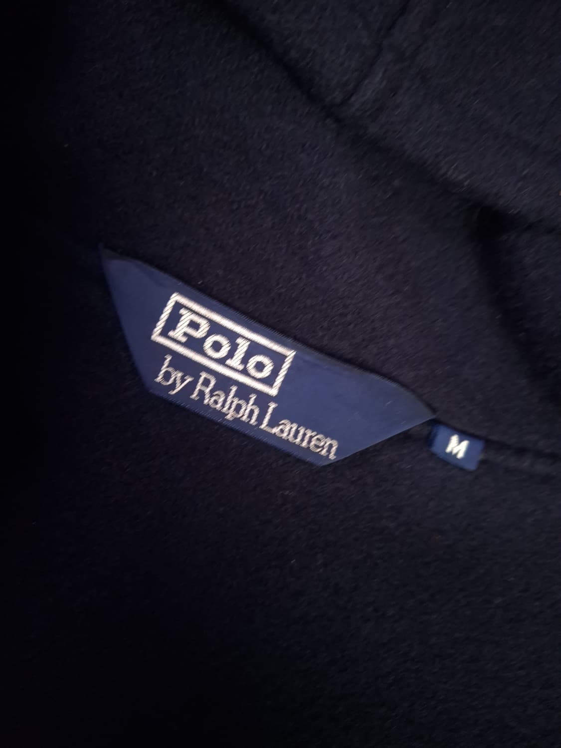 특A 90's 일본판 오리지날 랄프로렌폴로 울 더플 떡볶이 코트 상품이미지3