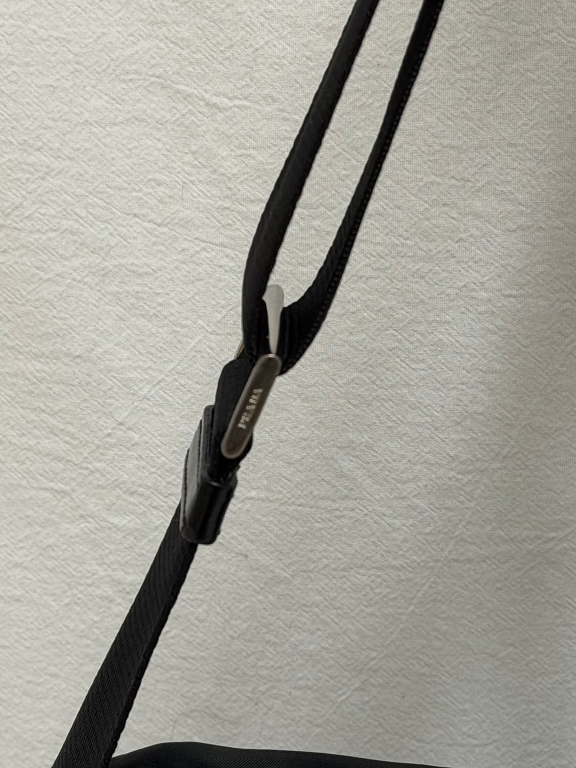 정품 프라다 포코노 나일론 원포켓 블랙 메신저백 크로스백 숄더백 상품이미지7