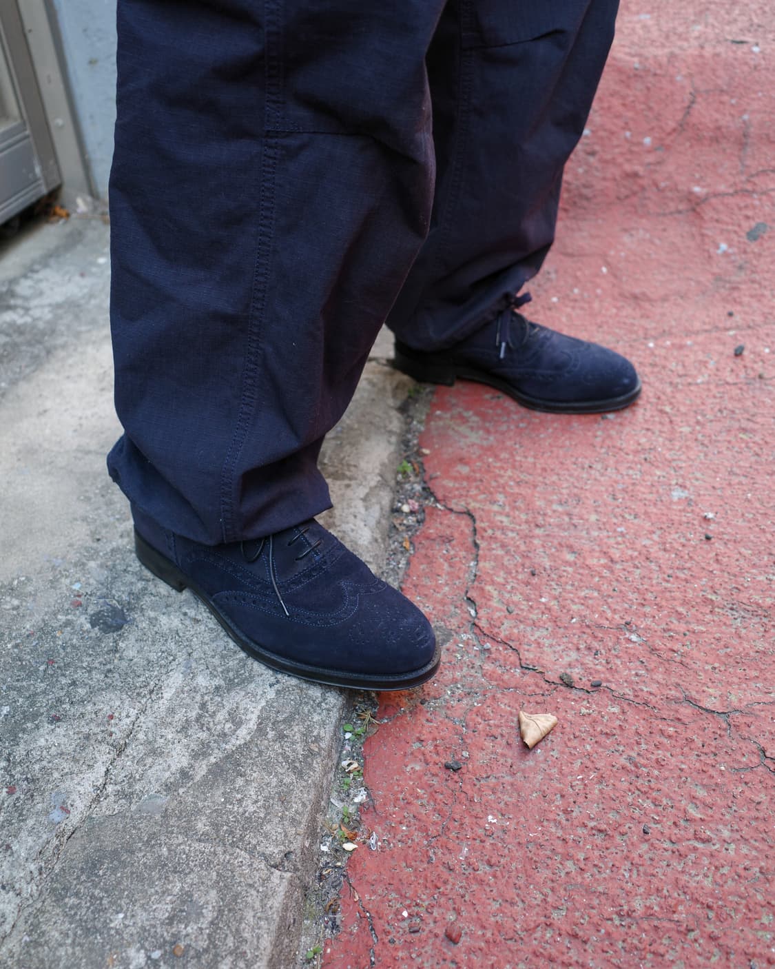 Giorgio Armani Suede Brogues Derby Shoes 상품이미지2