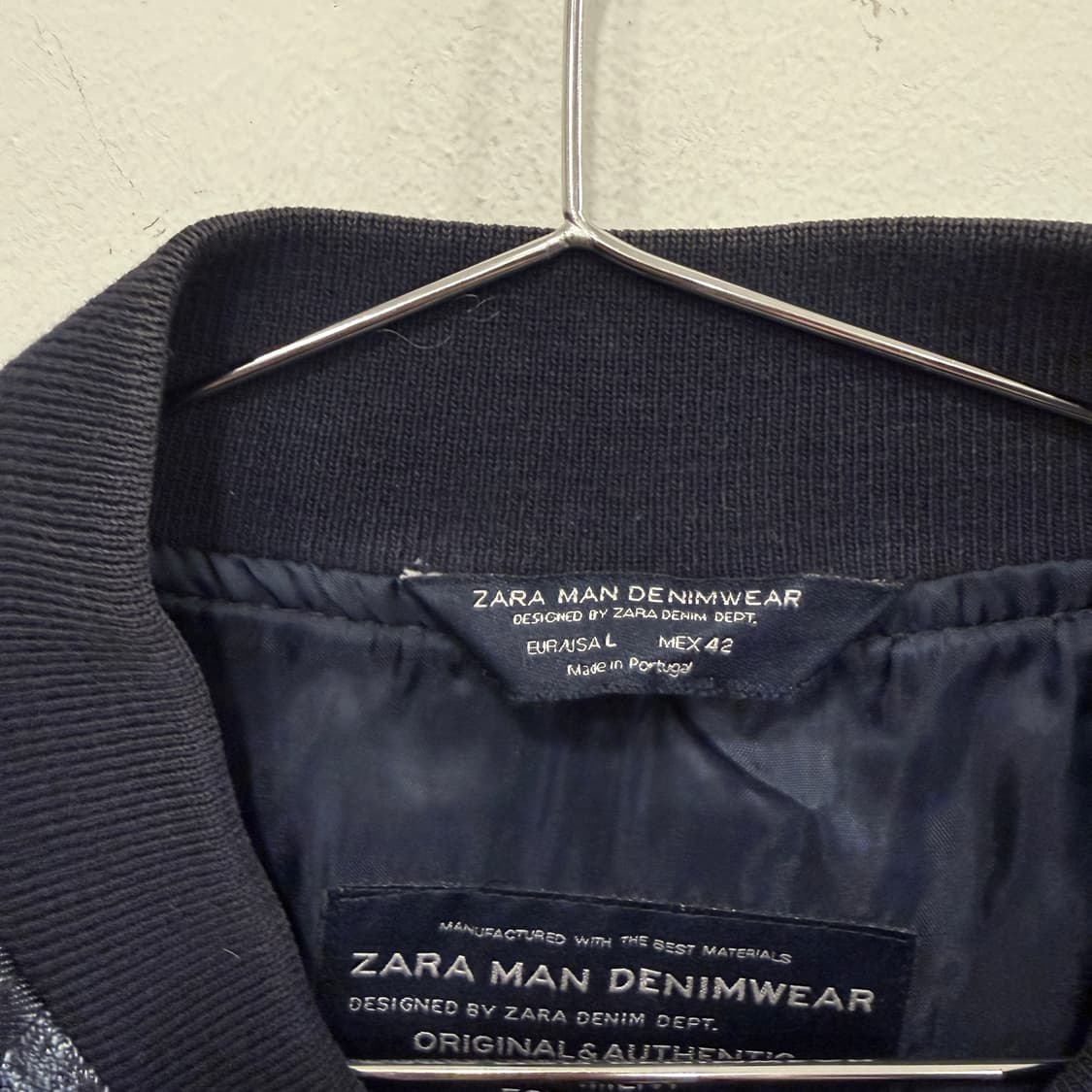 자라 레글런 블루종 자켓 상품이미지2