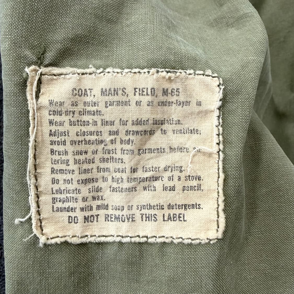 미군 M-65 필드자켓 상품이미지7