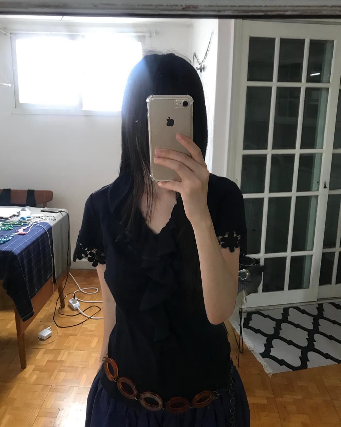 vintage frill t-shirts 상품이미지5