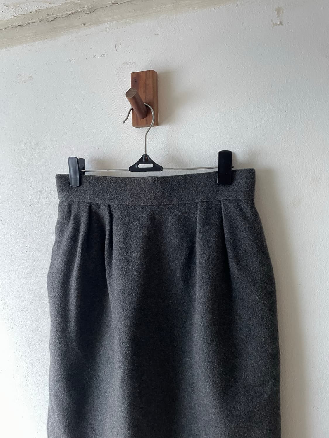 80-90's Vintage Christian Dior Wool 스커트 상품이미지2