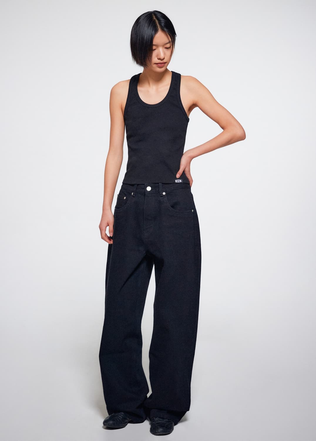 새상품택O) ERA era 와이드 데님 팬츠 청바지 제니 상품이미지7