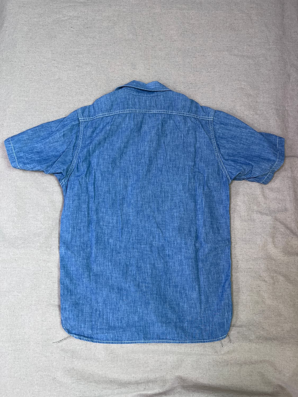 리얼 맥코이 샴브레이 반팔 셔츠 상품이미지2