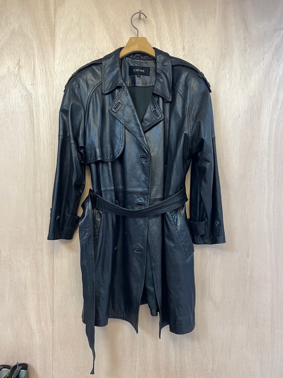 Josephine leather coat 상품이미지2
