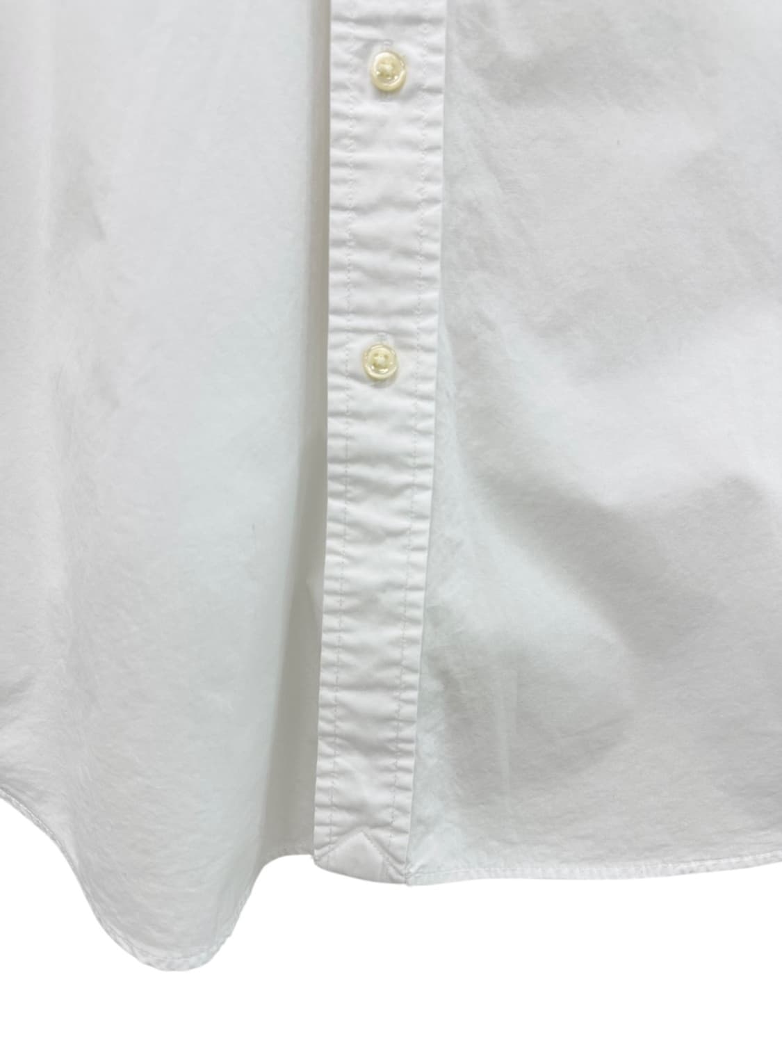 폴로 슬림핏 셔츠 화이트 (L) 상품이미지5