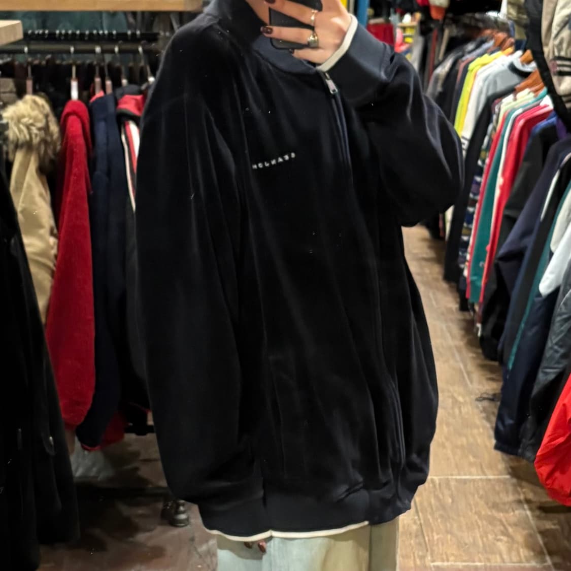 [HI] VTG 벨벳져지 블랙 상품이미지4