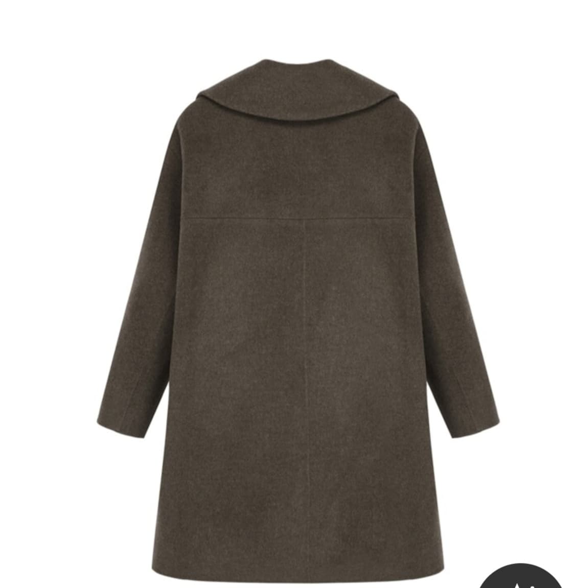 나이스클랍(nice claup) 빅카라 울코트 카키 상품이미지5